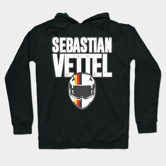 Sebastian Vettel Hoodie by jaybeetee